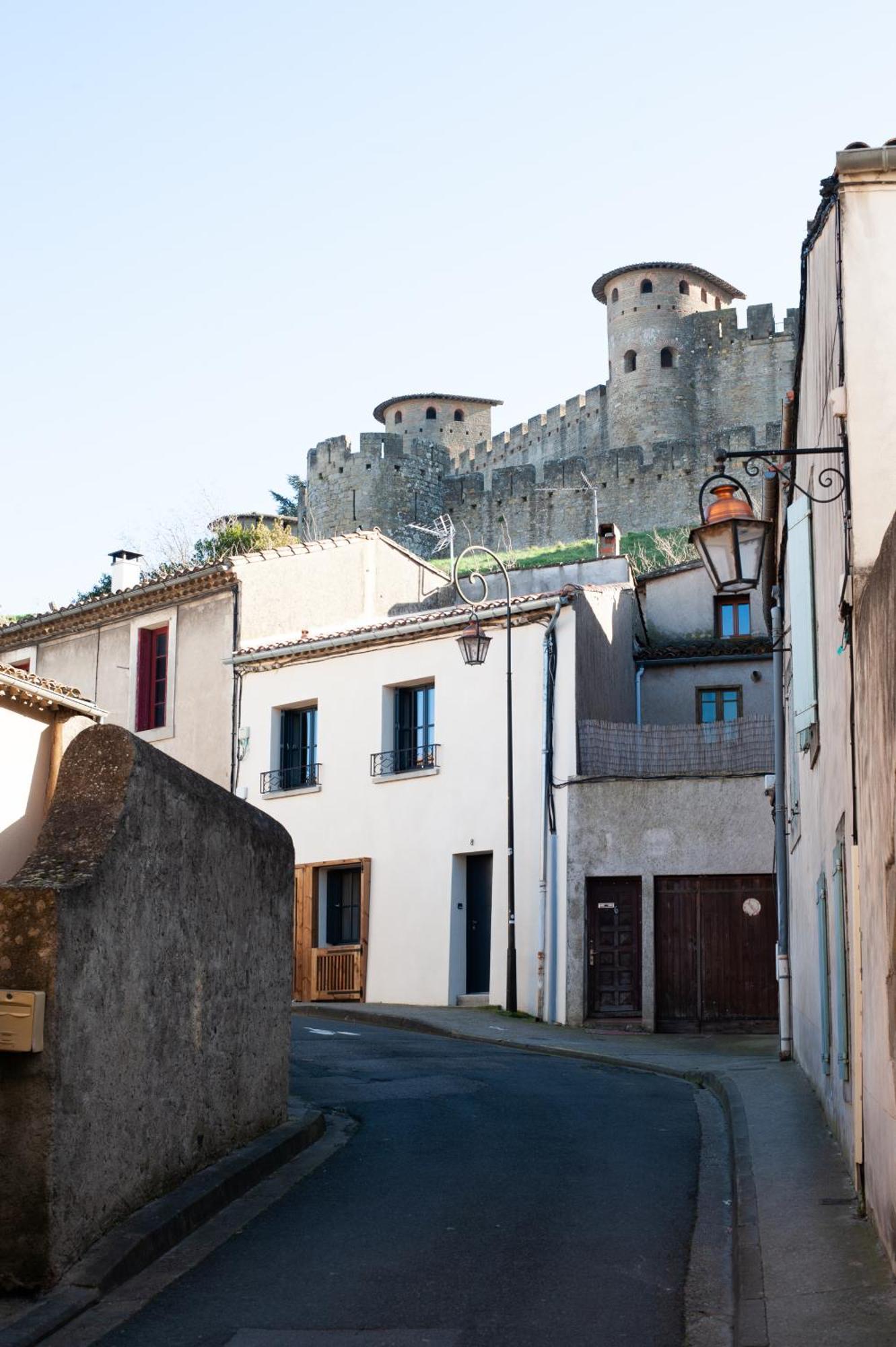 La Maison Rue Nadaud, Au Pied Des Remparts Каркасон Екстериор снимка